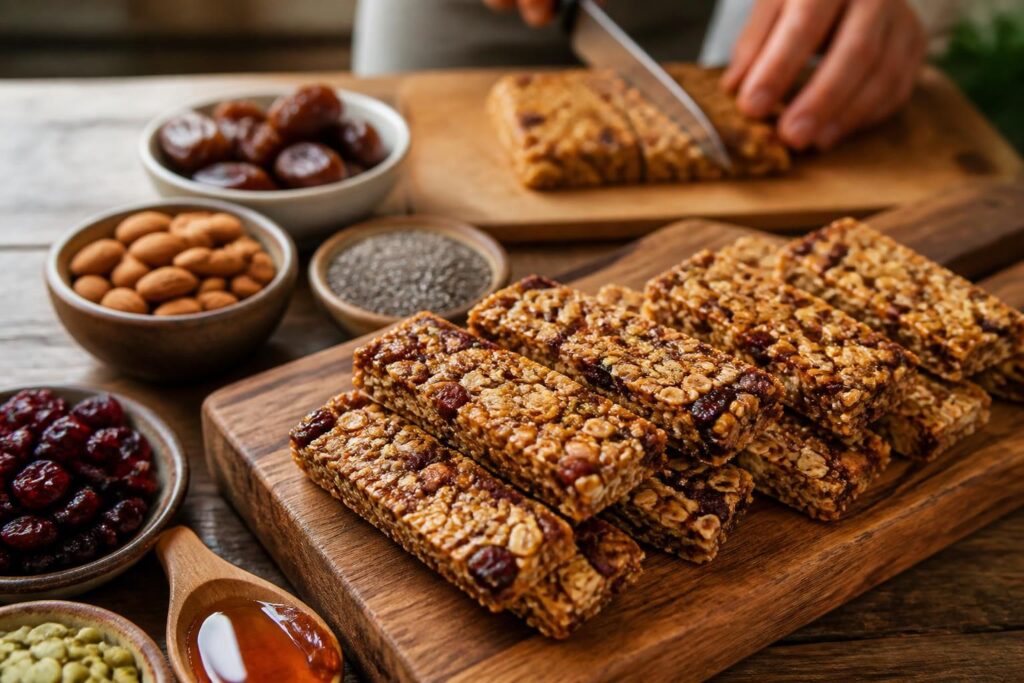 découvrez nos recettes saines de barres de céréales faites maison, parfaites pour un encas énergétique naturel et délicieux.