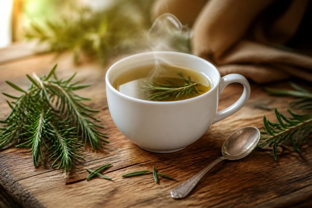 découvrez les bienfaits du romarin en tisane, une infusion naturelle aux vertus stimulantes et digestives pour favoriser votre bien-être au quotidien.