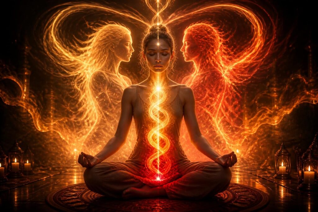 découvrez comment reconnaître et comprendre les symptômes d'une montée énergétique liée à la kundalini et aux flammes jumelles pour mieux harmoniser votre énergie spirituelle.